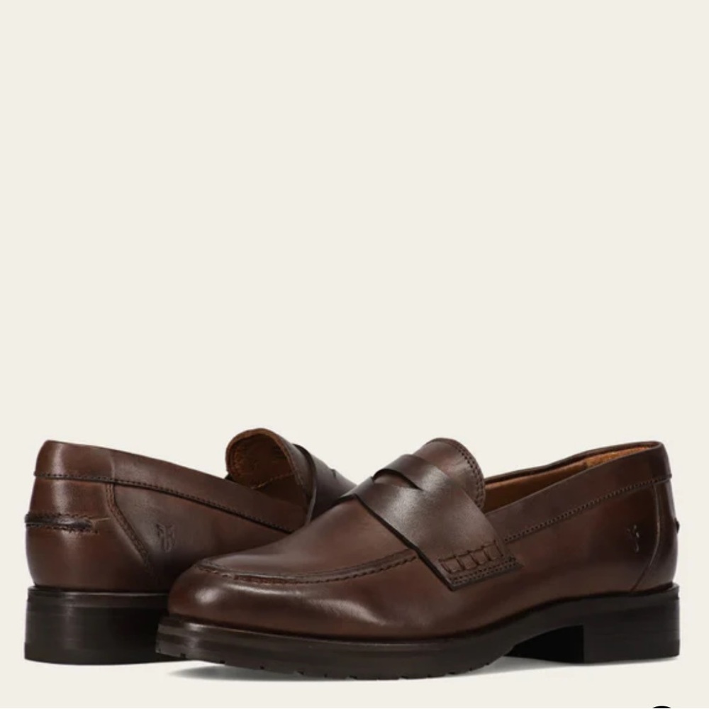 Frye Melissa Lug Loafer - Chocolate / 7.5